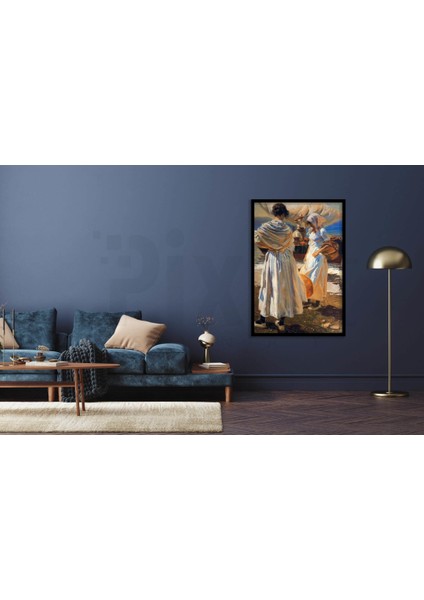 Balıkçı Kızlar 41 x 58 cm modelleri