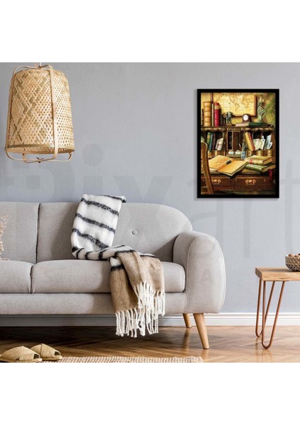 Çalışma Odam 43 x 56 cm