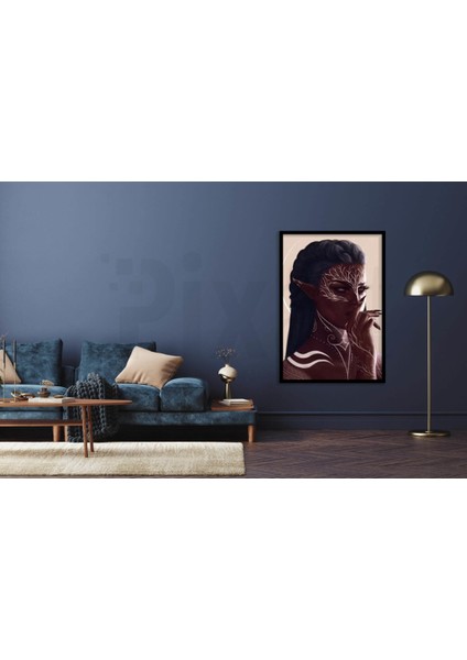 Siyahi Avatar Pixart Sanat Elmas Mozaik Tablo Diamond Türkiye 38*53 fiyatları