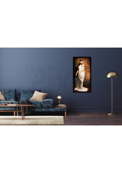 Adalet Tanrıçası Pixart Sanat Elmas Mozaik Tablo Diamond Türkiye 30 x 58 cm fiyatları