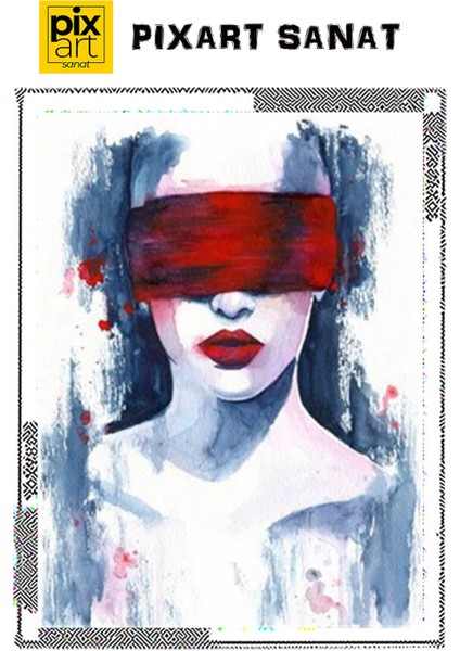 Aşkın Kör Gözü Pixart Sanat Elmas Mozaik Tablo Diamond Türkiye 41 x 56 cm fırsatları