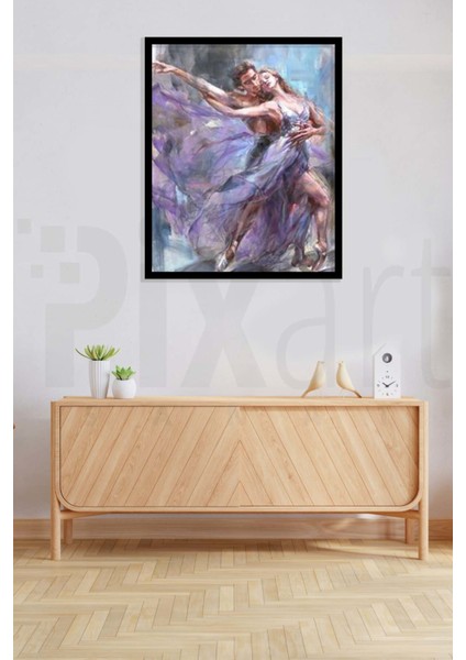 Dans ve Ihtiras Pixart Sanat Elmas Mozaik Tablo Diamond Türkiye 48 x 61 cm modelleri