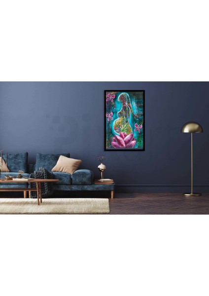 Güzel Bekleyiş Pixart Sanat Elmas Mozaik Tablo Diamond Türkiye 43 x 61 cm modelleri