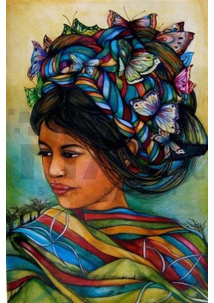 Kelebek Taşlı 38 x 56 cm