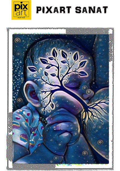Mucize Bağ Pixart Sanat Elmas Mozaik Tablo Diamond Türkiye 43 x 58 cm fırsatları