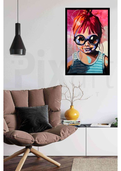 Yüzü Renkli Çocuk Pixart Sanat Elmas Mozaik Tablo Diamond Türkiye 36 x 53 cm fiyatları