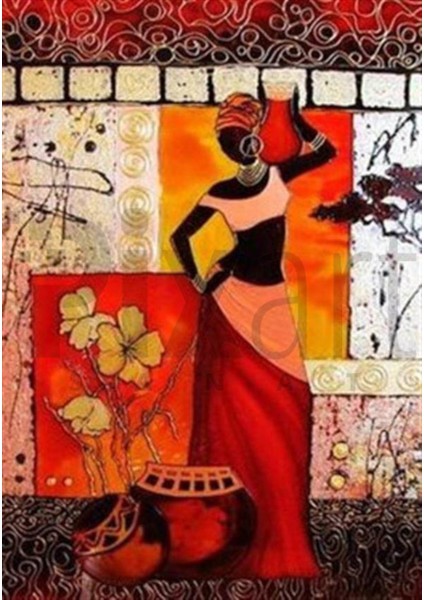 Kırmızı Çömlek 38 x 56 cm