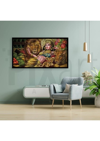 Sheba Kraliçe Pixart Sanat Elmas Mozaik Tablo Diamond TÜRKIYE79 x 43 cm fiyatları