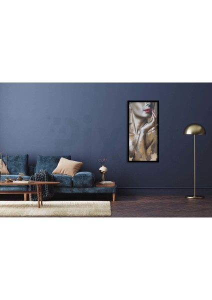 Bronz Kadın Pixart Sanat Elmas Mozaik Tablo Diamond Türkiye 38 x 76 cm fiyatları