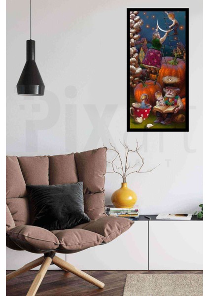 Dede ve Torunları Pixart Sanat Elmas Mozaik Tablo Diamond TÜRKIYE36 x 71 cm modelleri