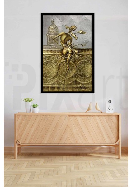 Altın Kadın Pixart Sanat Elmas Mozaik Tablo Diamond Türkiye 45*65 fiyatları