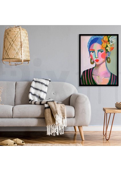 Tarz Kadın Pixart Sanat Elmas Mozaik Tablo Diamond Türkiye 43*55 modelleri