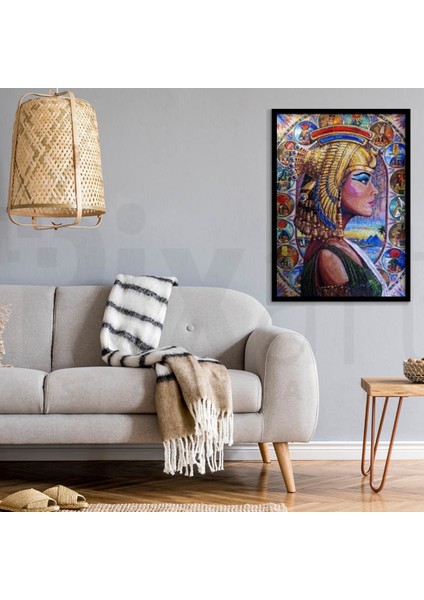 Mısırlı Kadın Pixart Sanat Elmas Mozaik Tablo Diamond Türkiye 51 x 69 cm fiyatları