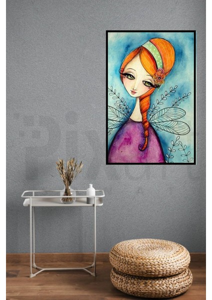 Kelebeğe Benzeyen Kız Pixart Sanat Elmas Mozaik Tablo Diamond Türkiye 45*66 fiyatları