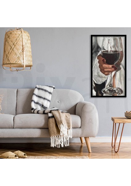 Kadeh Pixart Sanat Elmas Mozaik Tablo Diamond Türkiye 28 x 51 cm fiyatları