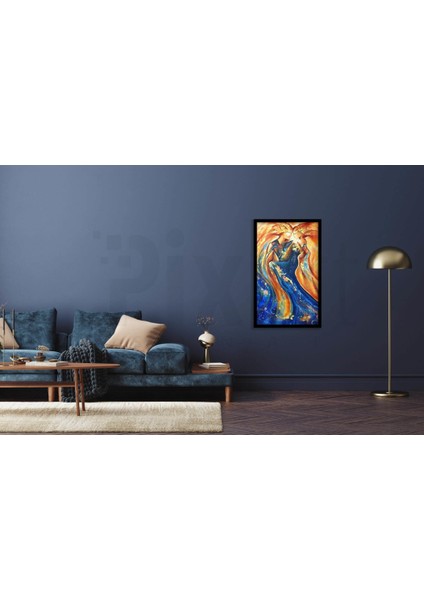Renkler Eşliğinde Dans Pixart Sanat Elmas Mozaik Tablo Diamond Türkiye 48*76 fiyatları