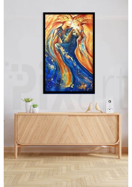 Renkler Eşliğinde Dans Pixart Sanat Elmas Mozaik Tablo Diamond Türkiye 48*76 modelleri