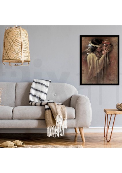 Testi Tutan Kızıldereli Pixart Sanat Elmas Mozaik Tablo Diamond Türkiye 56 x 69 cm modelleri