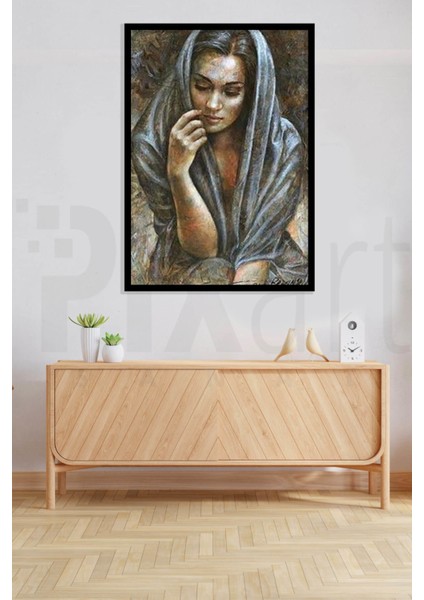 Mistik Kadın Pixart Sanat Elmas Mozaik Tablo Diamond Türkiye 50*51 fiyatları