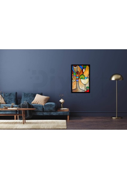 Kokteyl ve Kız Pixart Sanat Elmas Mozaik Tablo Diamond Türkiye 39*52 fiyatları