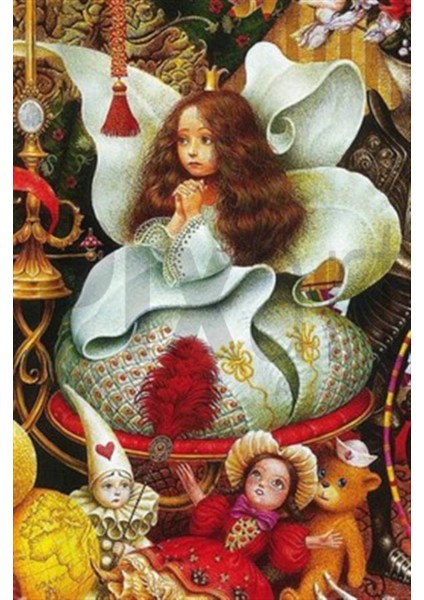 Masal Alemi Pixart Sanat Elmas Mozaik Tablo Diamond Türkiye 50*75