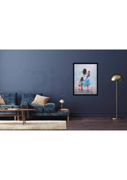 Maviliğe Yürüyüş Pixart Sanat Elmas Mozaik Tablo Diamond Türkiye 60*80 fiyatları