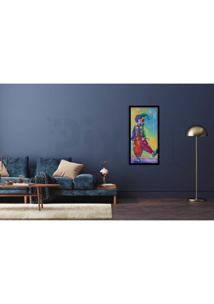 Palyaço Pixart Sanat Elmas Mozaik Tablo Diamond Türkiye 43*78 fiyatları