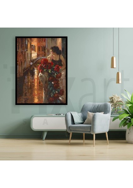 Venedikte Balkon Pixart Sanat Elmas Mozaik Tablo Diamond Türkiye 45*60 fiyatları