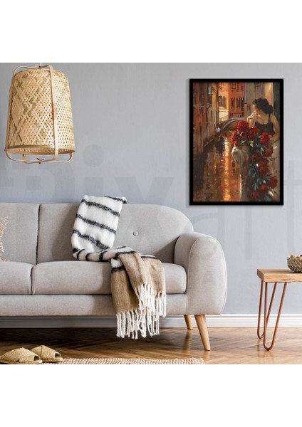 Venedikte Balkon Pixart Sanat Elmas Mozaik Tablo Diamond Türkiye 45*60 modelleri