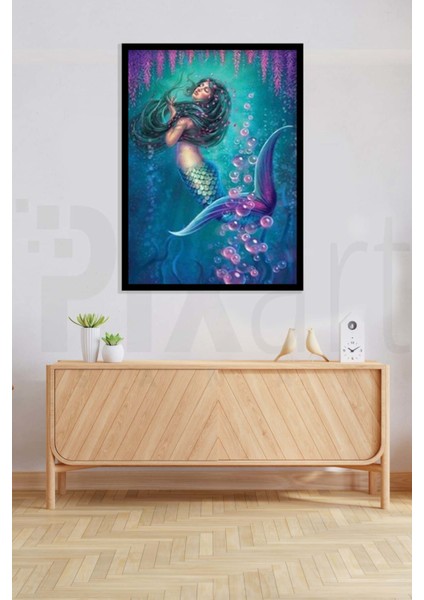 Deniz Kızı Pixart Sanat Elmas Mozaik Tablo Diamond Türkiye 45*63 modelleri
