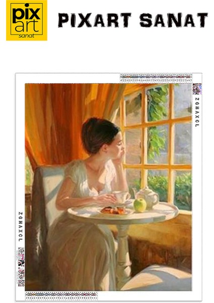 Çay Keyfi Pixart Sanat Elmas Mozaik Tablo Diamond Türkiye 48*60 fırsatları