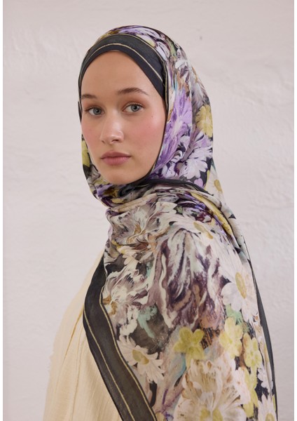 Jasmıne Joy Desen Rami Şal Antrasit fiyatları