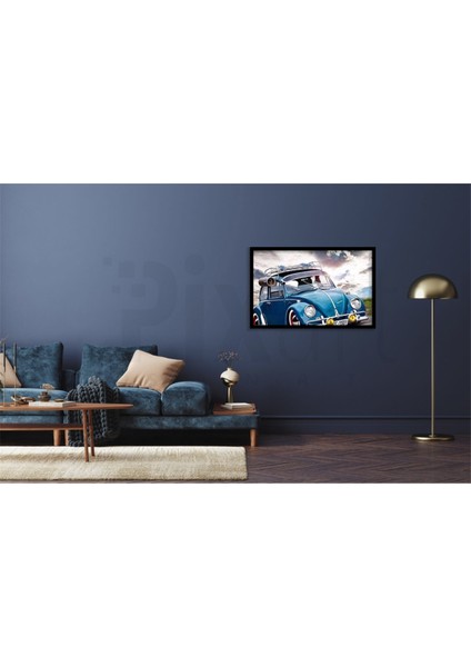 Mavi Vos Vos Pixart Sanat Elmas Mozaik Tablo Diamond Türkiye 78*53 modelleri