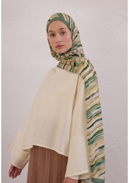 Deıa Desen Rami Şal Yaprak