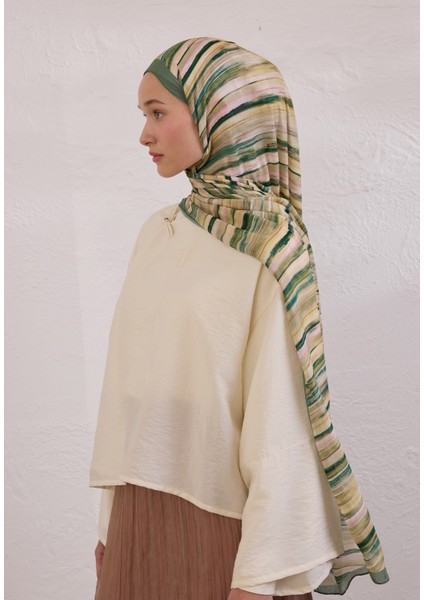 Deıa Desen Rami Şal Yaprak fiyatları