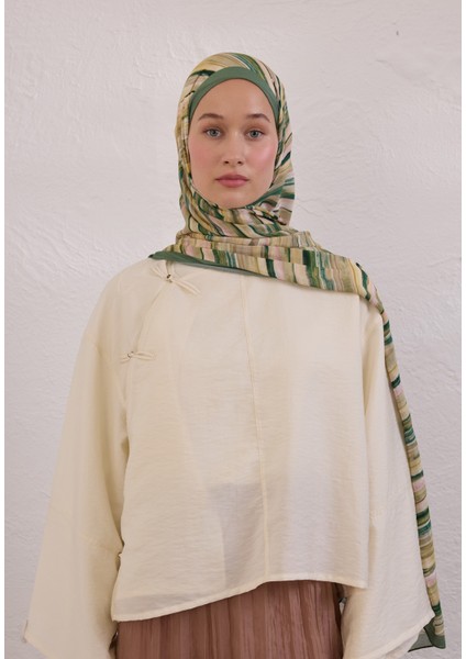 Deıa Desen Rami Şal Yaprak fırsatları