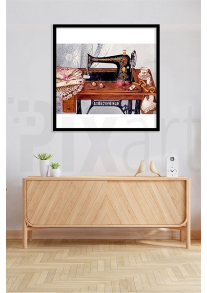 Dikiş Makinesi Pixart Sanat Elmas Mozaik Tablo Diamond Türkiye 62*42 fiyatları