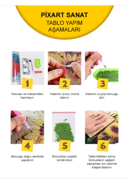 Hali Dokuyan Kadinlar 41 x 46 Elmas Mozaik Tablo indirimleri