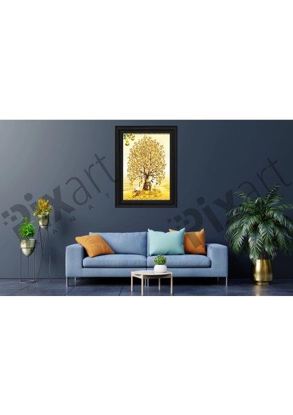 Bereketli Ağaç Pixart Sanat Elmas Mozaik Tablo Diamond Türkiye 58*76 modelleri