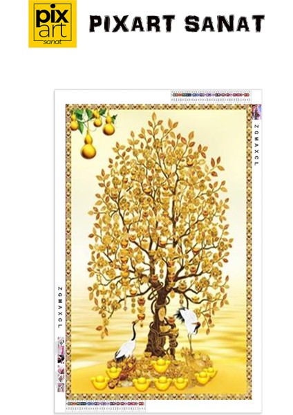 Bereketli Ağaç Pixart Sanat Elmas Mozaik Tablo Diamond Türkiye 58*76 fırsatları