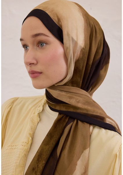 Color Waves Desen Rami Şal Haki fırsatları