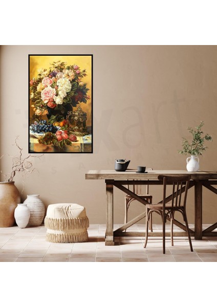 Masanın Güzeli Güller Pixart Sanat Elmas Mozaik Tablo Diamond Türkiye 55*83 modelleri