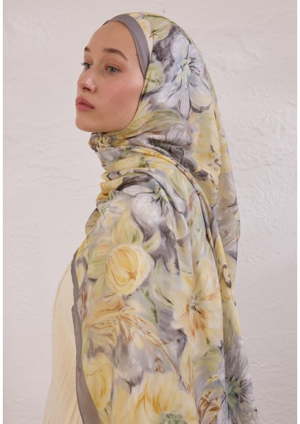 Pure Flora Desen Rami Şal Füme modelleri