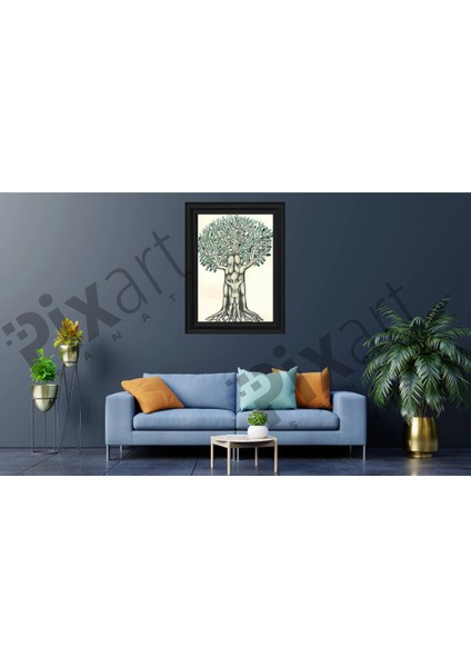Aile Ağacı Pixart Sanat Elmas Mozaik Tablo Diamond Türkiye 66*83 modelleri
