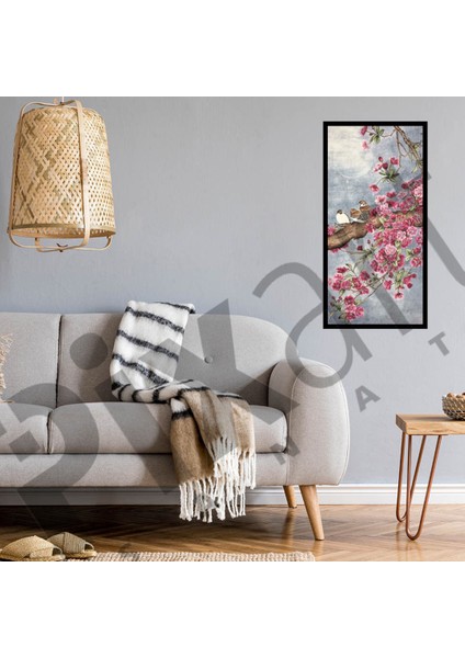 Bahar Dalındaki Minik Kuş Pixart Sanat Elmas Mozaik Tablo Diamond Türkiye 53*99 fiyatları