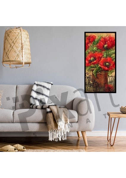 Gelincik 40 x 60 Elmas Mozaik Tablo fiyatları