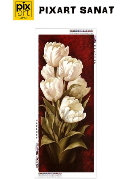 Zarif Laler Pixart Sanat Elmas Mozaik Tablo Diamond Türkiye 27*68 fırsatları