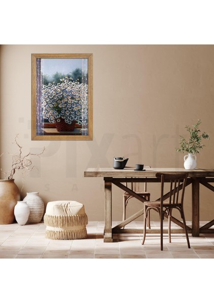 Minik Papatya Bahçesi Pixart Sanat Elmas Mozaik Tablo Diamond Türkiye 47*76 fiyatları