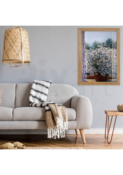 Minik Papatya Bahçesi Pixart Sanat Elmas Mozaik Tablo Diamond Türkiye 47*76 modelleri