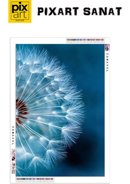 Işıltılı Karahindiba Pixart Sanat Elmas Mozaik Tablo Diamond Türkiye 48*68 fırsatları